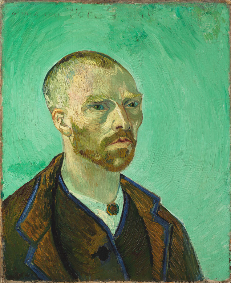 Self-Portrait Dedicated To Paul Gauguin Van Gogh Oil Painting